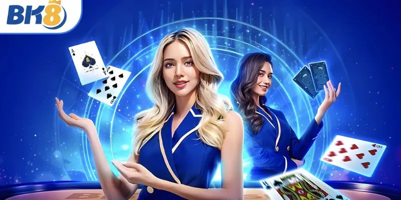 Sảnh casino BK8 với vô vàn trò chơi